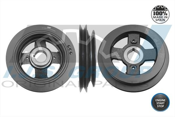 Шкив коленвала (демпфер) Nissan Almera II седан (N16) (2000 - 2006) цена, от 44.34 USD